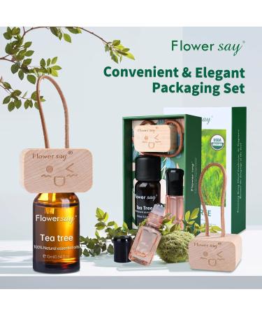 Flower Say USDA Organic Tea Tree Oil for Skin Natural Australian Tea Tree Essential Oil for Toenail Undiluted 100% Pure Tree Tea Oil for Scalp Diffuser & Aromatherapy 10ml (0.34 Fl Oz) Tea Tree 0.34 Fl Oz (Pack of 1) - Buy Online on GoSupps.com