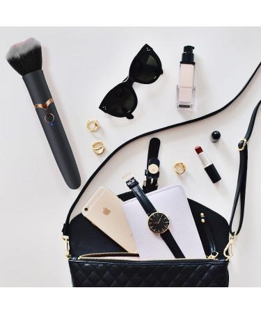 Fulutoy Rechargeable Mini Bullet Vibrator & Makeup Brush - 10 Vibration Modes Premium Synthetic Hair - Perfect Gift Idea - Buy Online on GoSupps.com