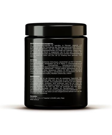  Carein Redness Skin Dermosupplement - For rosacea and skin redness - With quercetin and vitamin complex - 60 vegan capsules Carein - Buy Online on GoSupps.com