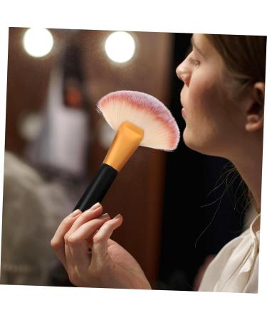Balacoo Brush Grubber - Large Bamboo Makeup & Foundation Brush with Wooden Handle | Eco-Friendly Cosmetics Tool - Buy Online on GoSupps.com