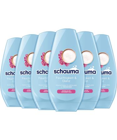 Schauma Schauma Schwarzkopf Set of 6 moisturizing and shine-enhancing conditioners (250 ml) for normal to dry hair