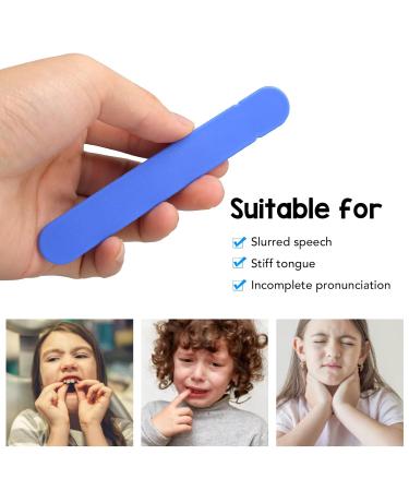 Children's Tongue Tip Exerciser - Safe & Portable Oral Muscle Trainer in Blue - Buy Online on GoSupps.com