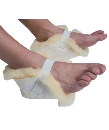 Heel Protectors  Sheepskin  Pressure Relief Sores  1 Pair