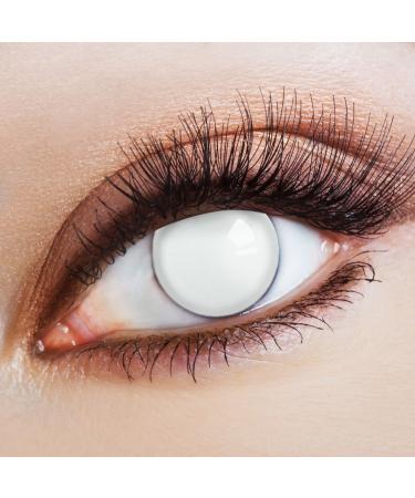 aricona contact lenses colored lenses - white annual lenses without prescription - Halloween contact lenses white horror