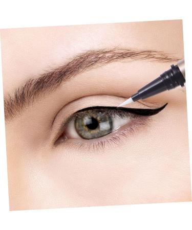 Beatifufu 5pcs Eyeliner Empty Pencil Lip Gloss Tubes White Eyeliner Cotton Head Liquid Eyeliner Plastic - Buy Online on GoSupps.com