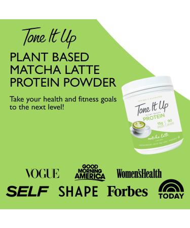 Tone It Up Plant Based Protein Powder for Women 100% Pea & Pumpkin Seed Protein Gluten Free Supports Weight Loss and Lean Muscle 14 servings - 11.85 Oz - Buy Online on GoSupps.com