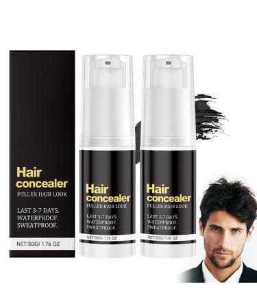 Lot de 2 correcteurs capillaires pour homme 50 g cr me pour cheveux clairsem s et fins