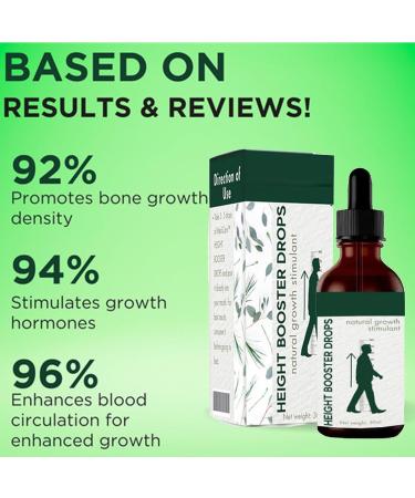 Medicare Height Booster Drops - Height Growth Oil for Adolescents | Reach Maximum Height (1PC) - Buy Online on GoSupps.com