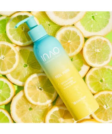 cosnova INAO Skincare Feel Population Cleaner gelfaced cleaner with AHA BHA and naiacinamid mild facial cleaning for tight skin exfoliating smoothing 17500 ml 1r Pack - Buy Online on GoSupps.com