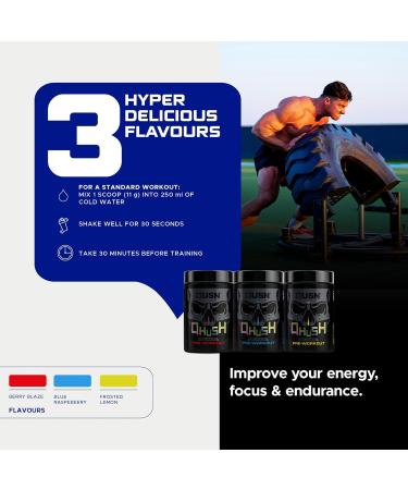 USN Ltd Usn MQB003 PreWorkout 20 servings Berry Blaze Berry Blaze 20 servings - Buy Online on GoSupps.com