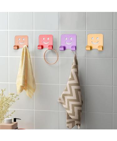 Premium Learanxin 7-Piece Aluminum Alloy Double Hook Razor Plane Stand - Versatile Adhesive Shower Hooks for Razors Keys & Towels - Buy Online on GoSupps.com