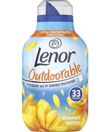 Lenor Outdoorable Fabric Conditioner Ultra Concentrated Freshness - Summer Breeze - 33 Washes - 462 ml - Buy Online on GoSupps.com