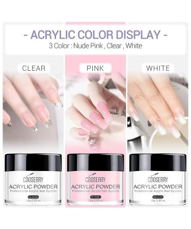 Cooserry Acrylic Nail Kit with Drill - Professional Starter Set for Acrylic Nails Extension and Art Designs - Buy Online on GoSupps.com