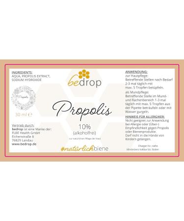 Buy Alcohol-Free Propolis Drops | Pure Beekeeping Quality | Safe for Kids & Pets | 30ml (3-Pack) - Buy Online on GoSupps.com