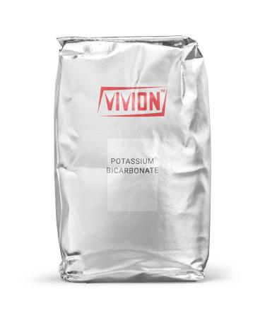 Potassium Bicarbonate Powder - Bulk 25 kg (55 lb) - Industrial Grade Buffering & Leavening Agent - Vitamin Tablet Excipient - Plant Nutrition