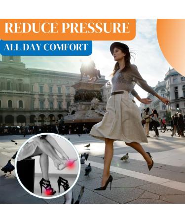 Ball of Foot Cushions for Women & Men - 4 Pairs Non-Slip Metatarsal Pads for High Heels Foot Pain Relief & Support Fits All Sizes - Buy Online on GoSupps.com