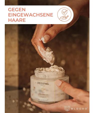  WLDOHO WLDOHO Long Lasting Body Scrub I Body Scrub Against Shaving Buttons Irritation & Razor Burns I 200ml Refreshing Body Scrub I Gently Cleanses & Hydrates | - Buy Online on GoSupps.com