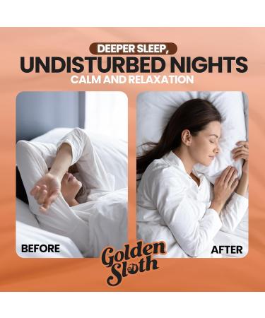 Golden Sloth Magnesium Lotion for Sleep Muscle Soreness & Cramps Relief - Unscented - For Kids & Adults - 2 Types of Magnesium Made in USA All-Natural - Calming Magnesium Cream - Buy Online on GoSupps.com