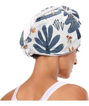 Camping Foxes Hair Towel 2 Pack | Super Absorbent Quick Dry Hair Turbans for Women & Girls - Buy Online on GoSupps.com