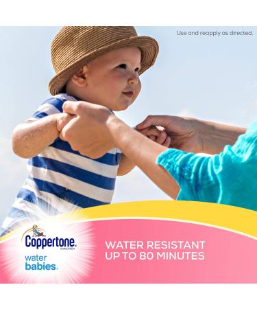 Coppertone Water Babies SPF 50 Spray Lotion - 9.5 oz | Best Sun Protection for Kids - Buy Online on GoSupps.com