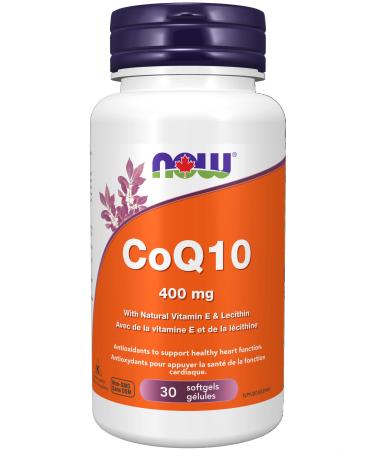 Now Foods CoQ10 400mg Highest Potency 30gel