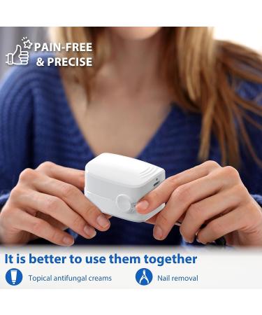 Blue Light Nail Therapy Device for Onychomycosis & Damaged Nails | 910nm Laser Treatment for Thick, Discolored Nails | Effective Home Use - Buy Online on GoSupps.com