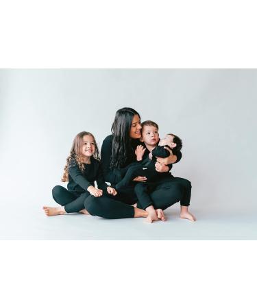 20 Colour Ribbed Pyjama Tracksuit for 6-7 Years | Unisex Boys, Girls, Women, Men | Black Loungewear Set - Buy Online on GoSupps.com