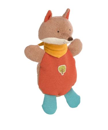 Heat pillow fox green orange/fox