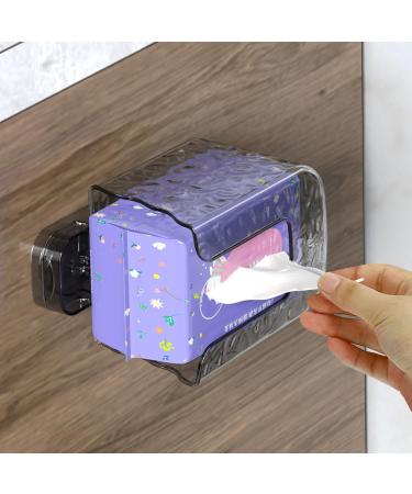 W-LOVNEST Sturdy PP Wet Wipes Holder Storage Display Stand Home Accessory with Suction Cup Stylish and Portable for Families White - Buy Online on GoSupps.com
