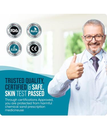 20 Pack 1.4'' Round Reusable TENS Unit Replacement Pads for AUVON TENS 7000 & HealthmateForever - Compatible with EMS Muscle Stimulator - Electrode Pads for Pain Relief - Buy Online on GoSupps.com