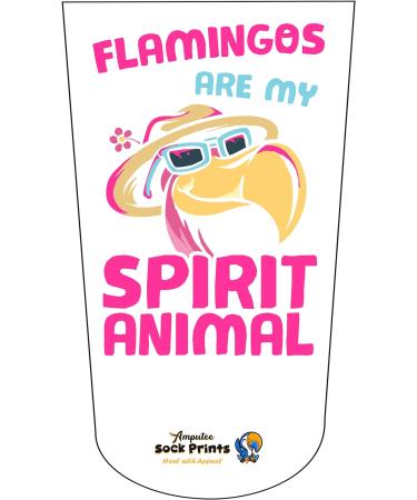 Heal with Appeal Amputee stump sock Flamingos Are My Spiritual Animal 3Ply stump sock - Buy Online on GoSupps.com