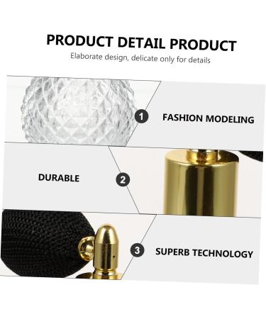 Beavorty 5 Sets Perfume Bottle Short Perfume Spray Vintage Perfume Spray Bottle Spray for Valentines Day Perfume Dispenser Perfume Sample Vials Bottle Travel Crystal Glass - Buy Online on GoSupps.com