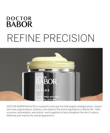 Buy BABOR DOCTOR Refine Triple Pro-Retinol Renewal Cream - Anti-Aging Firming Cream with Retinol & Bakuchiol for Smooth Plump Skin | 1.69 oz - Ships Internationally - Buy Online on GoSupps.com