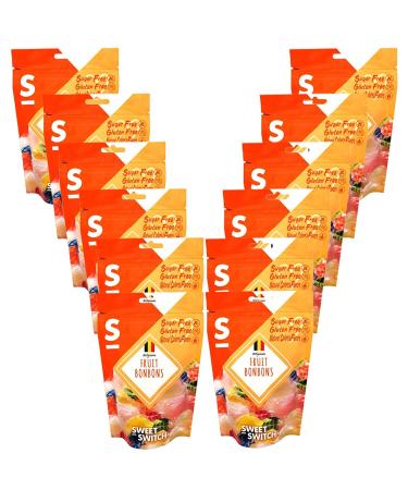 SWEET-SWITCH® - 12 x 100 g - Fruit Candy - Candy - Sugar free - Gluten free - KETO