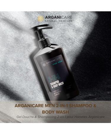 Arganicare AGN045 Argan Mens Shampoo 500 ml 2 pcs - Buy Online on GoSupps.com