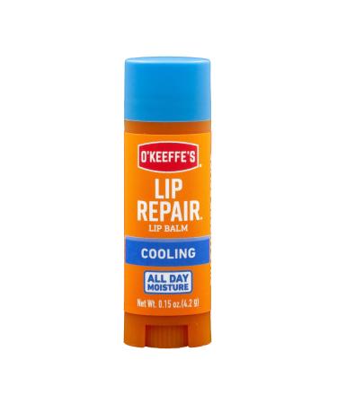O'Keeffe's Cooling Relief Lip Repair Lip Balm for Dry  Cracked Lips  Stick   (Pack of 1) 1 - Pack