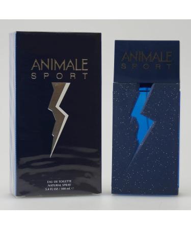 Animale Sport Eau de Toilette Spray for Men 3.4 Ounce - Buy Online on GoSupps.com