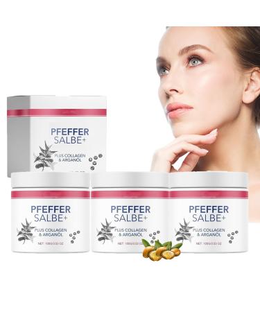 Pepper ointment plus - pepper ointment for browning pepper ointment for browning pepper ointment for browning with plus collages & argan oil pepper rich ointment active pepper ointment - 100ml (3PC)