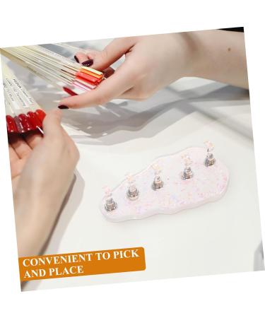HONMEET 1 Set Nail Stuff for Acrylic Nails Nail Art Kits Nail Stands Nail Holder for Painting Nails Press on Nail Stand Fake Nail Holder Nail Practice Stand Magnet Portable Nail Set - Buy Online on GoSupps.com