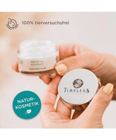 Industrial Cow Face Cream Brightens your skin and reduces wrinkles and blemishes with cow ghee saffron and more Timeless Beauty Secrets - Buy Online on GoSupps.com