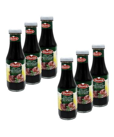 Lot 6x Pomegranate Molasses - Durra - 425g bottle