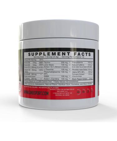 Nootro-Prime Brain Boost - Focus Brain Supplement - Mushroom Supplement Powder with Alpha GPC Nootropic Brain Supplements for Memory and Focus with Lions Mane 30 Servings Tropical Flavor Tropical 4.7 Ounce (Pack of 1) - Buy Online on GoSupps.com