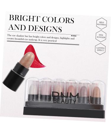 FRCOLOR 1box 12 Shadow Box Makeup Accessories Neutral Cream Shimmer Eye Shadow Stick Eyeball Charm 1 count (Pack of 1) As Shown - Buy Online on GoSupps.com