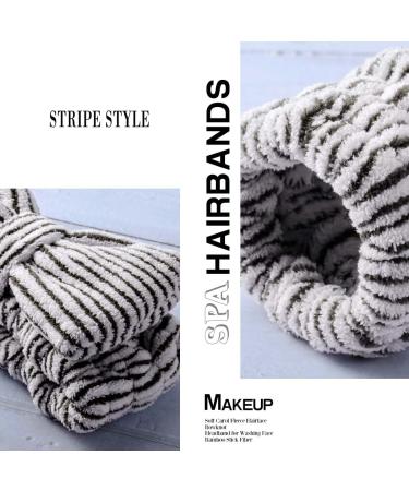 Spa Headbands with Matching Wristbands - Microfiber Bow Hairbands for Face Washing and Makeup Application - Buy Online on GoSupps.com