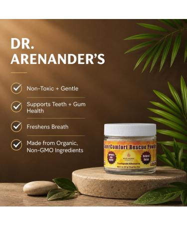Rescue Powder for Gum Disease - Helps Prevent Gingivitis, Plaque, Bleeding Gums & Sensitivity | Anti-Inflammatory Formula for Cavities & Receding Gums - Buy Online on GoSupps.com