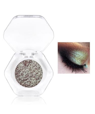 KYDA Chameleon Eyeshadow Multichrome Metallic Finish Powder Eyeshadow High Shinning Pigment Eyeshadow Powder Bright Highlighter Makeup for Eyes Lasting Blendable 11 #11