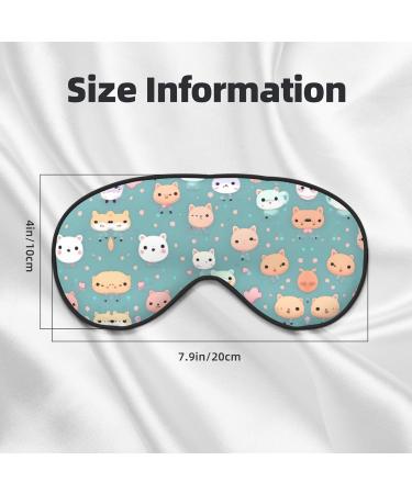 Buy Cute Fox Eye Mask | Soft Elastic & Adjustable Sleeping Mask for Men & Women | International Shipping Available - Buy Online on GoSupps.com