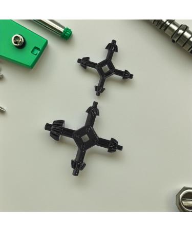 UKCOCO Lot de 2 Cl s de Mandrin en Acier R sistant Grosse et Petite Tailles Universelles pour Perceuse Manuelle Outil Multifonction pour Travaux de Per age Professionnels et Bricolage - Buy Online on GoSupps.com