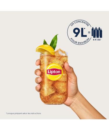 SodaStream Lipton Green Ice Tea Concentrate Mint Lime Flavor for Sparkling Water and Soda Machine | Prepare up to 9 Liters o - Buy Online on GoSupps.com