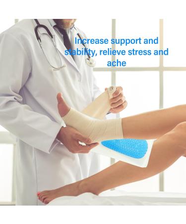 Heel Protector Cushion - Silicone Foot Pillow for Pressure Sores Relief & Bed Support | Ankle Protectors for Elderly Recovery - Shop Now - Buy Online on GoSupps.com